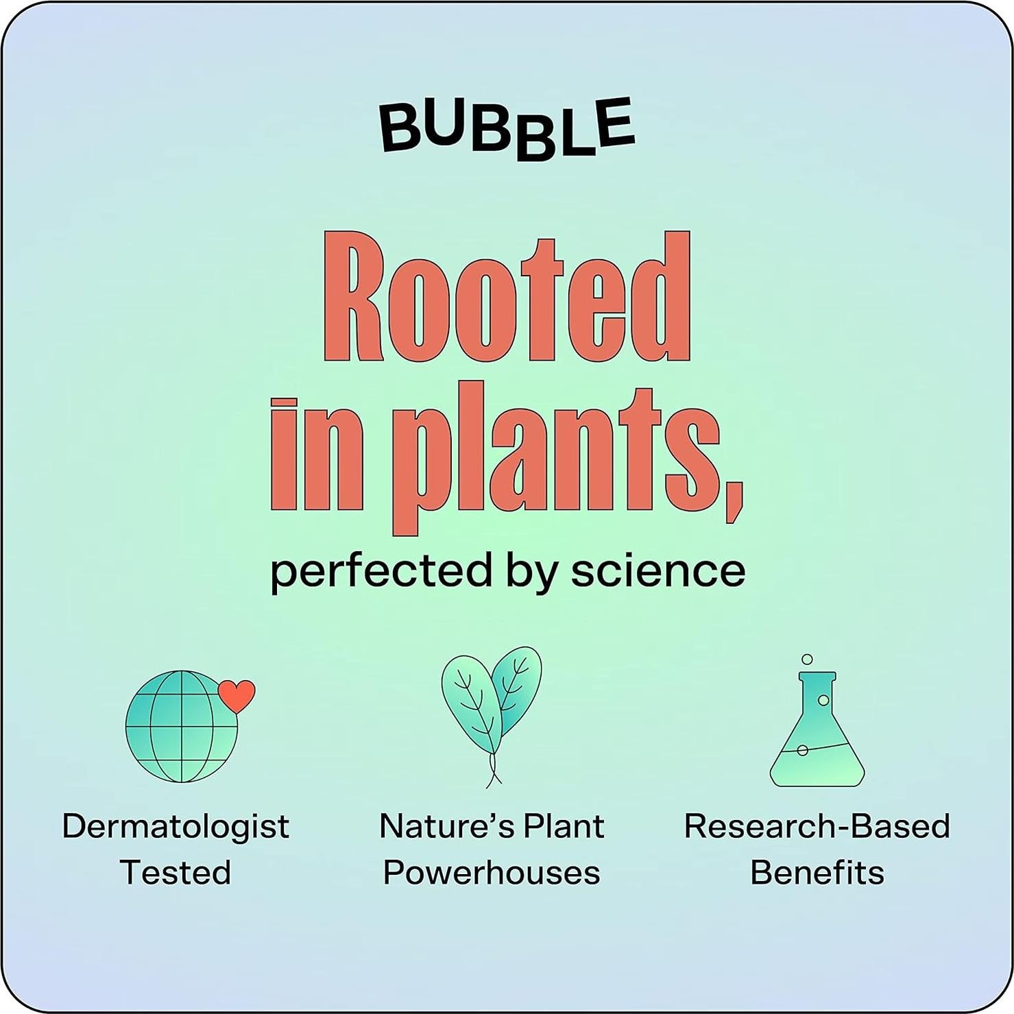 Removedor de Maquillaje Hidratante Bubble Skincare 50ml