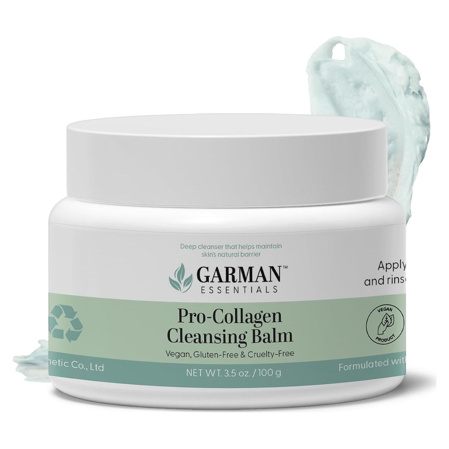 Bálsamo Limpiador Facial Garman Essentials 163g - Orgánico y Suave