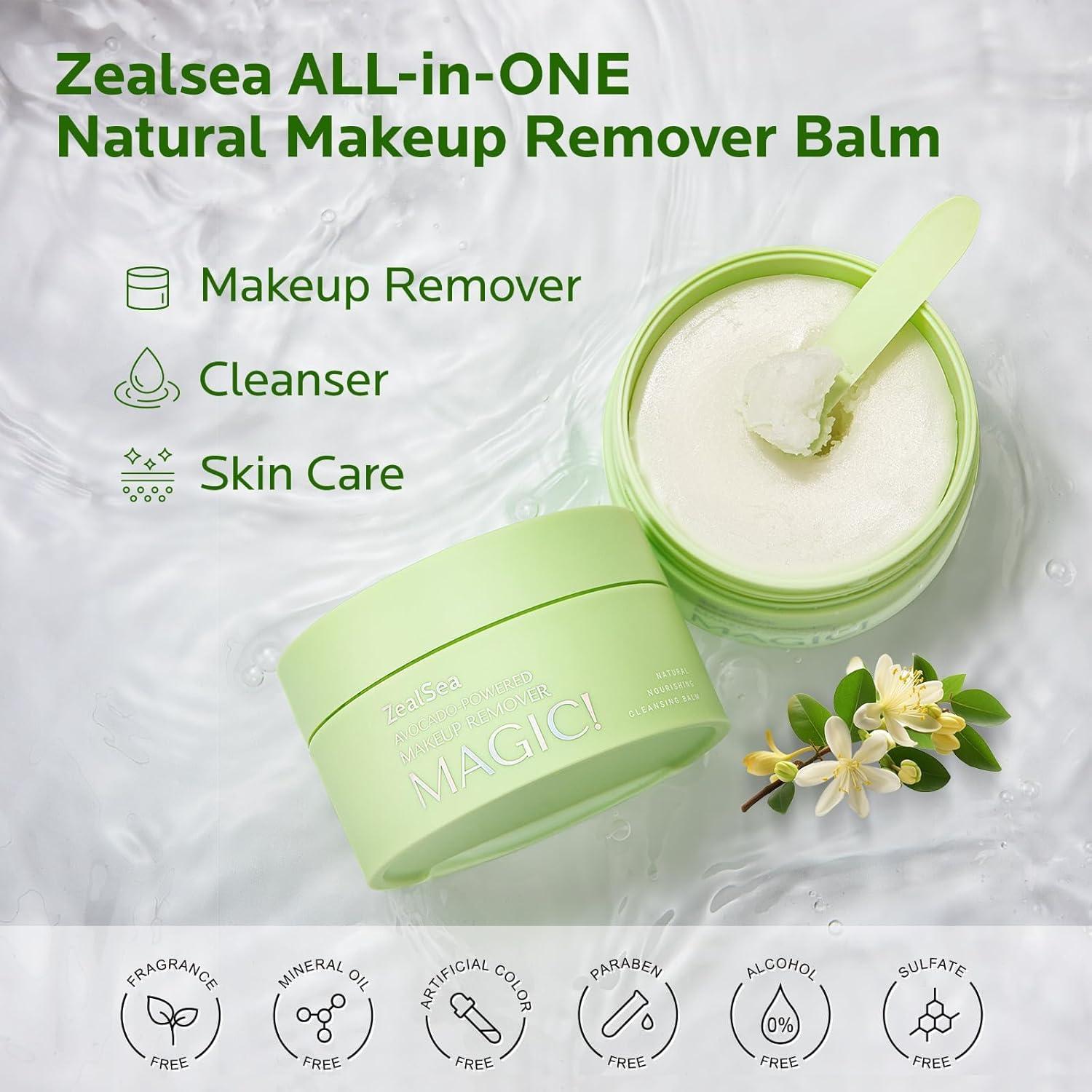 Bálsamo Desmaquillante ZealSea 99.22 g - Limpiador Facial Suave