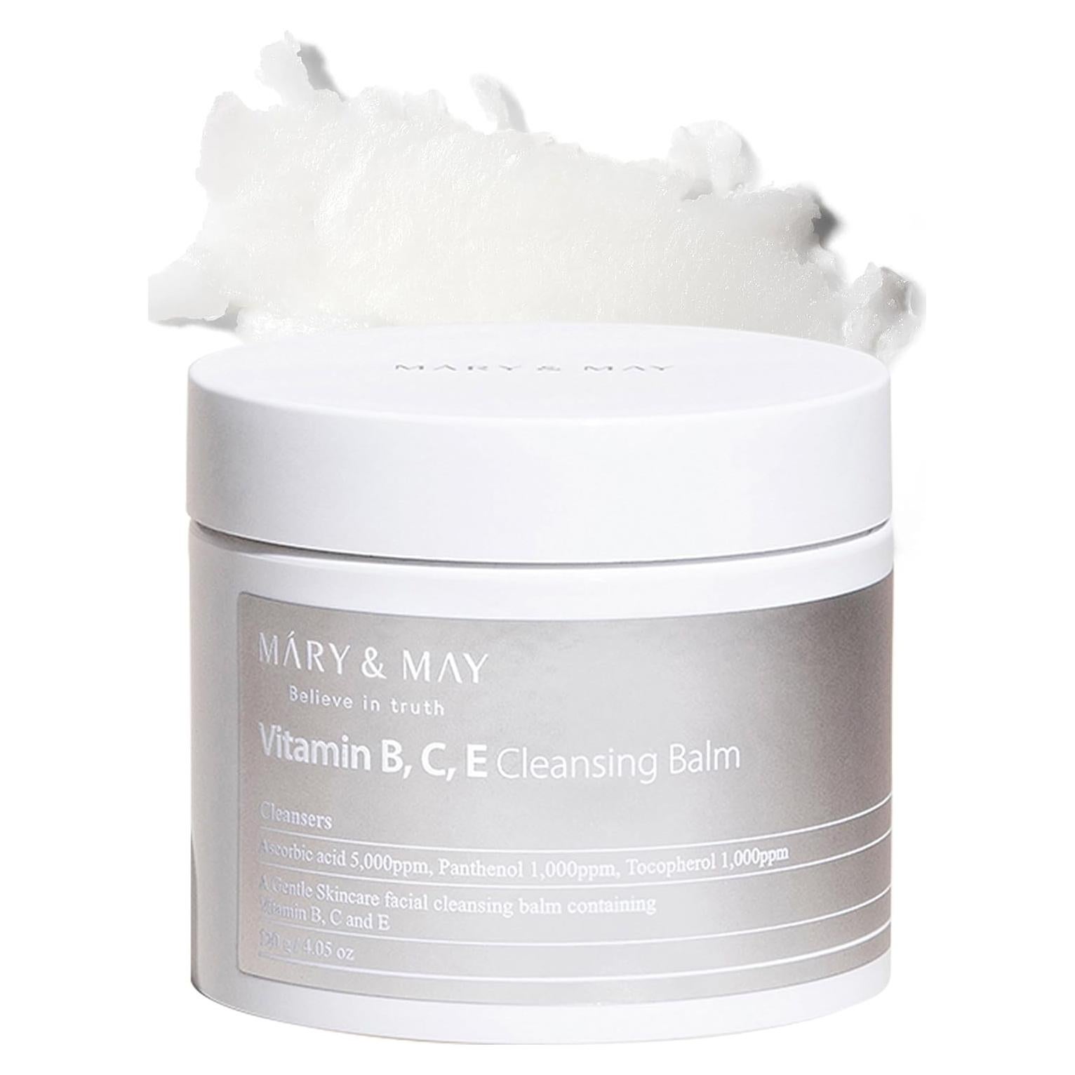 Bálsamo Limpiador Mary&May Vitaminas B, C, E 115g - Hipoalergénico