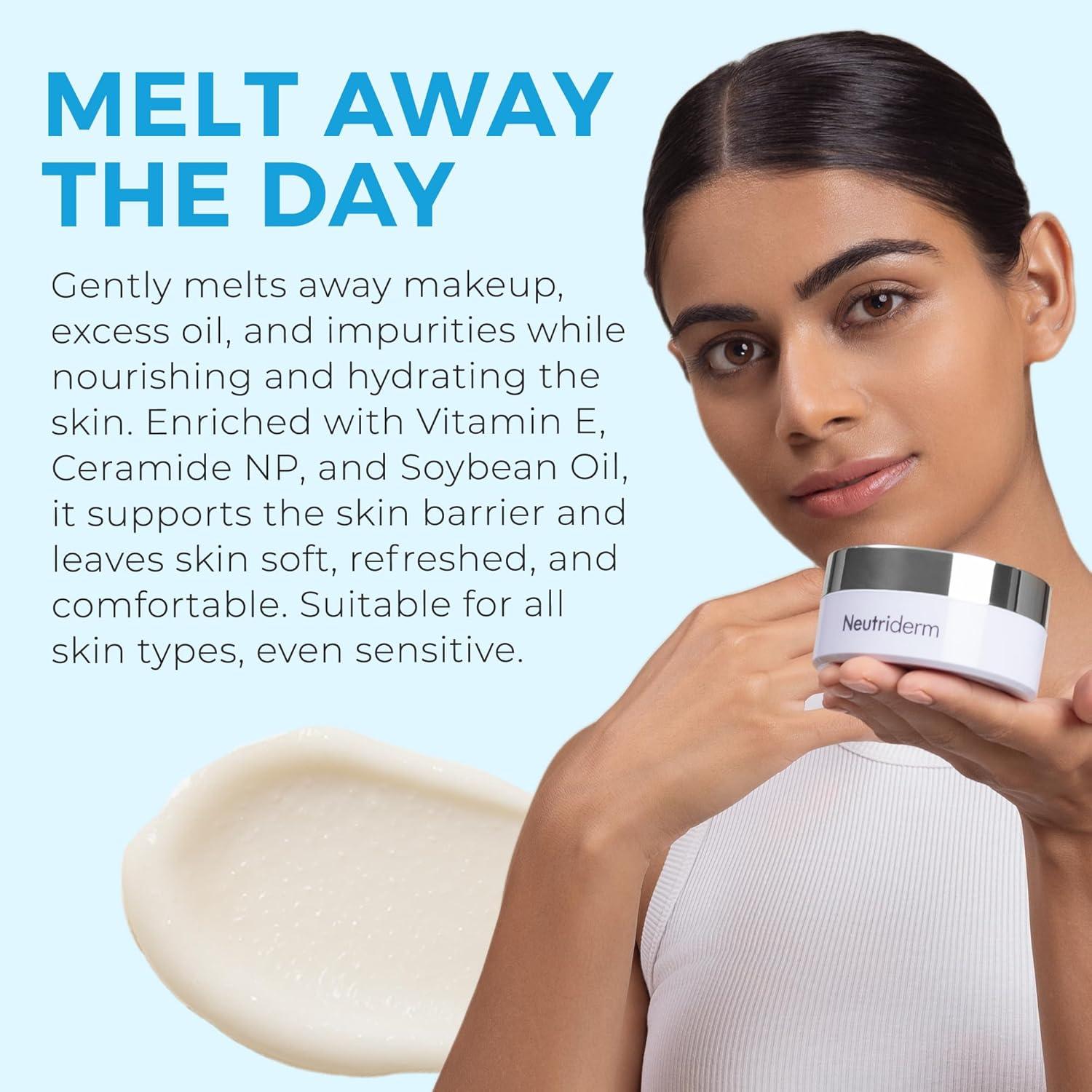 Bálsamo Limpiador Neutriderm 80g - Desmaquillante Hidratante