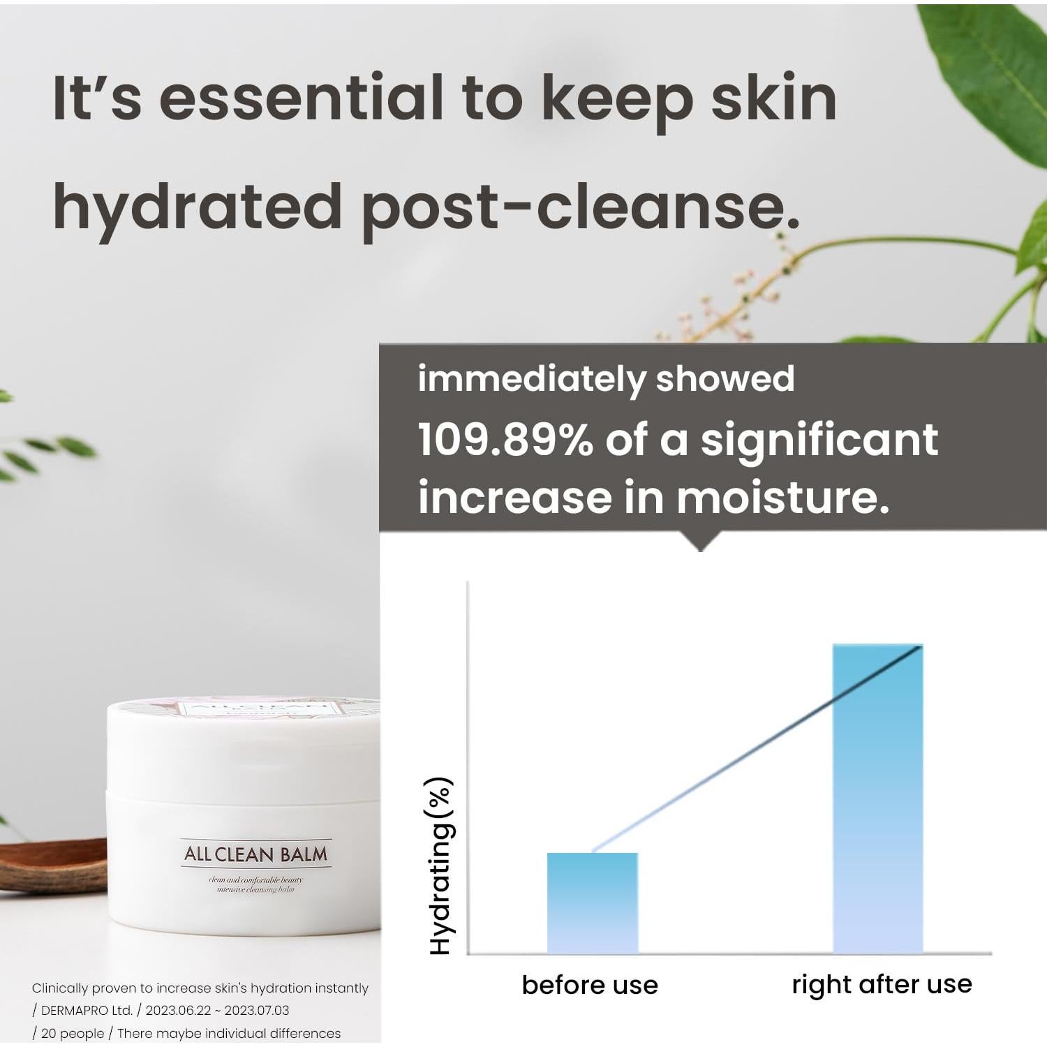 Bálsamo Limpiador HEIMISH Artless SPF 50+ Hidratante