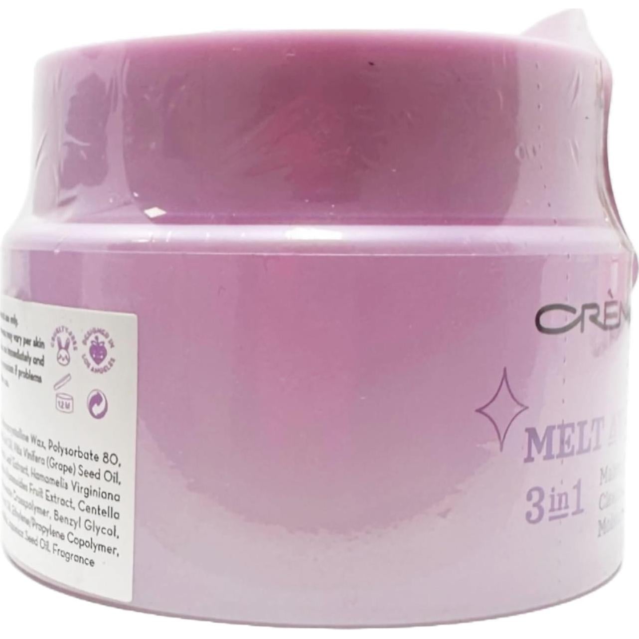 Bálsamo Limpiador 3 en 1 The Crème Shop Klean Beauty 167g