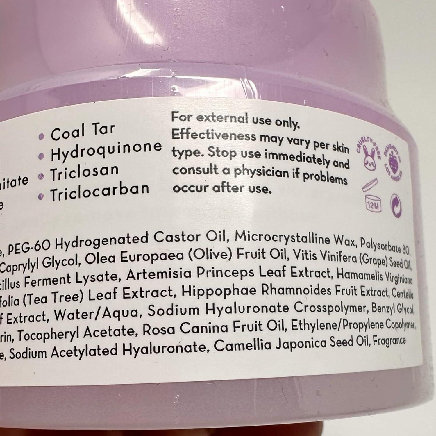 Bálsamo Limpiador 3 en 1 The Crème Shop Klean Beauty 167g