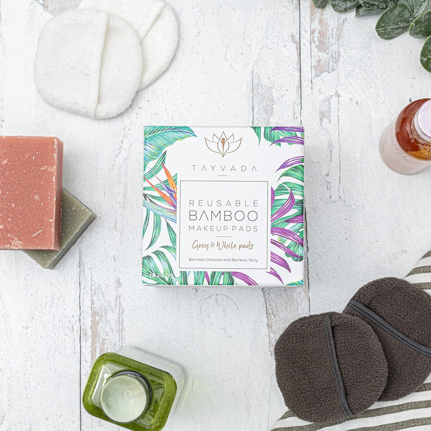 Discos Desmaquillantes Reutilizables Tayvada 14 Unidades Bambú