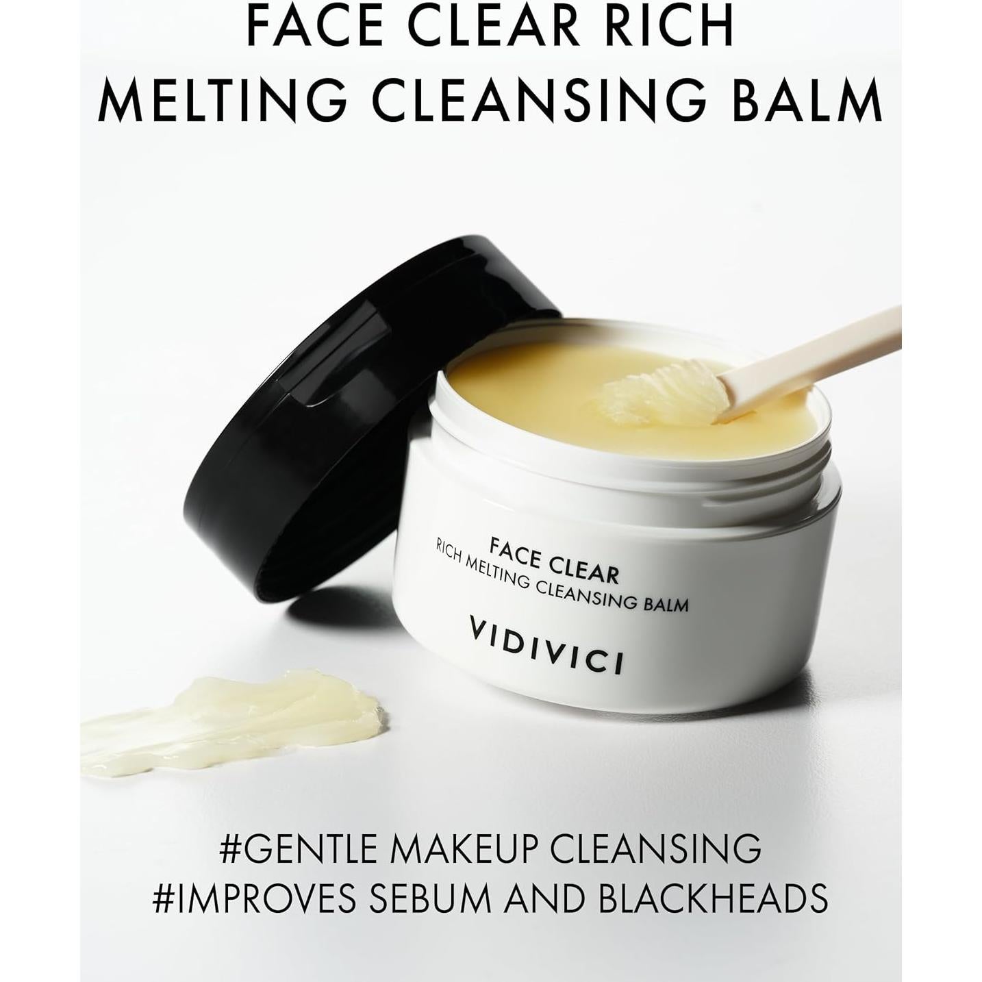 Limpiador Facial Balsámico VIDIVICI 95.7g - Desmaquillante Suave