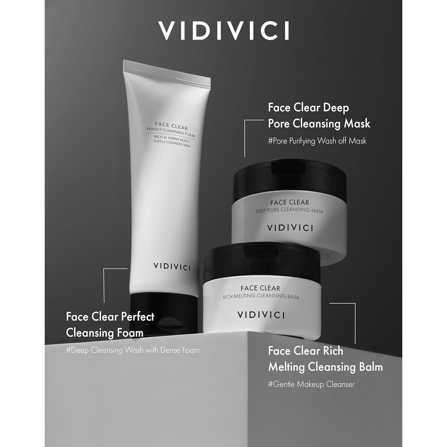 Limpiador Facial Balsámico VIDIVICI 95.7g - Desmaquillante Suave