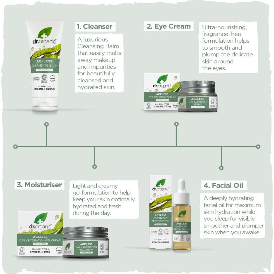 Bálsamo Limpiador Orgánico Dr. Organic 100 ml - Hidratante y Suave