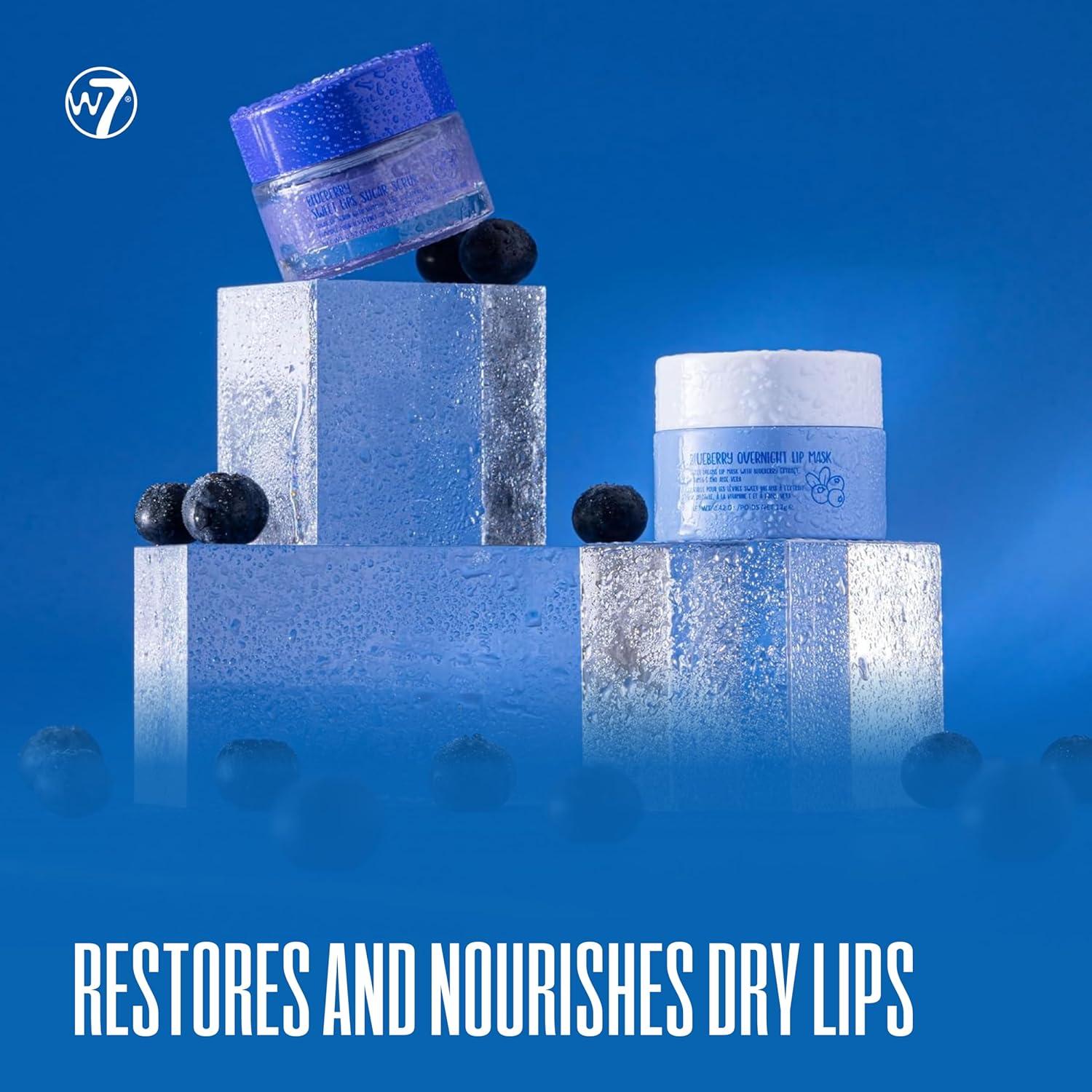 W7 Very Berry Clean - Set de Limpieza y Cuidado Labial 32g
