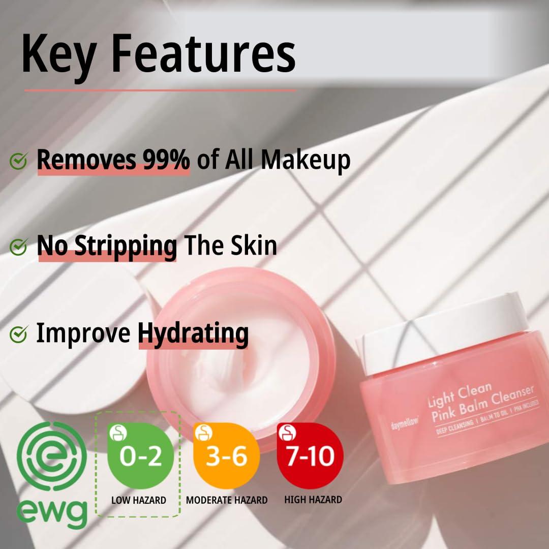 Bálsamo Limpiador Facial Daymellow 90ml - Desmaquillante Hidratante