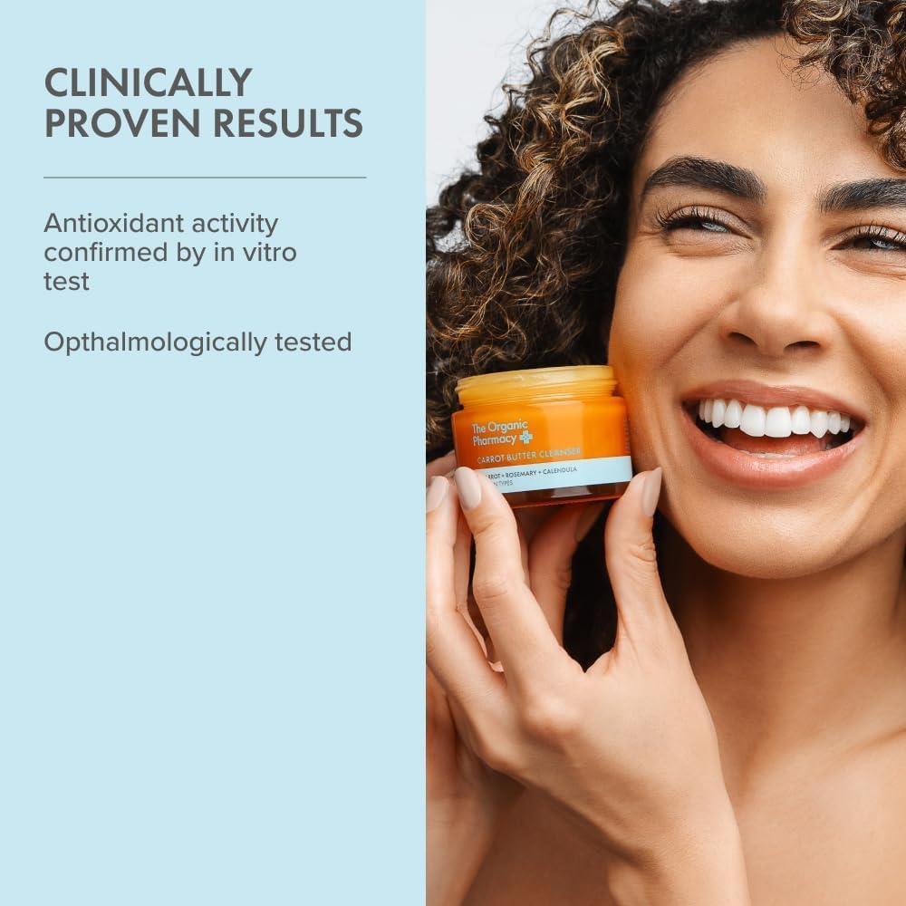Limpiador Balsámico de Mantequilla de Zanahoria The Organic Pharmacy 35ml