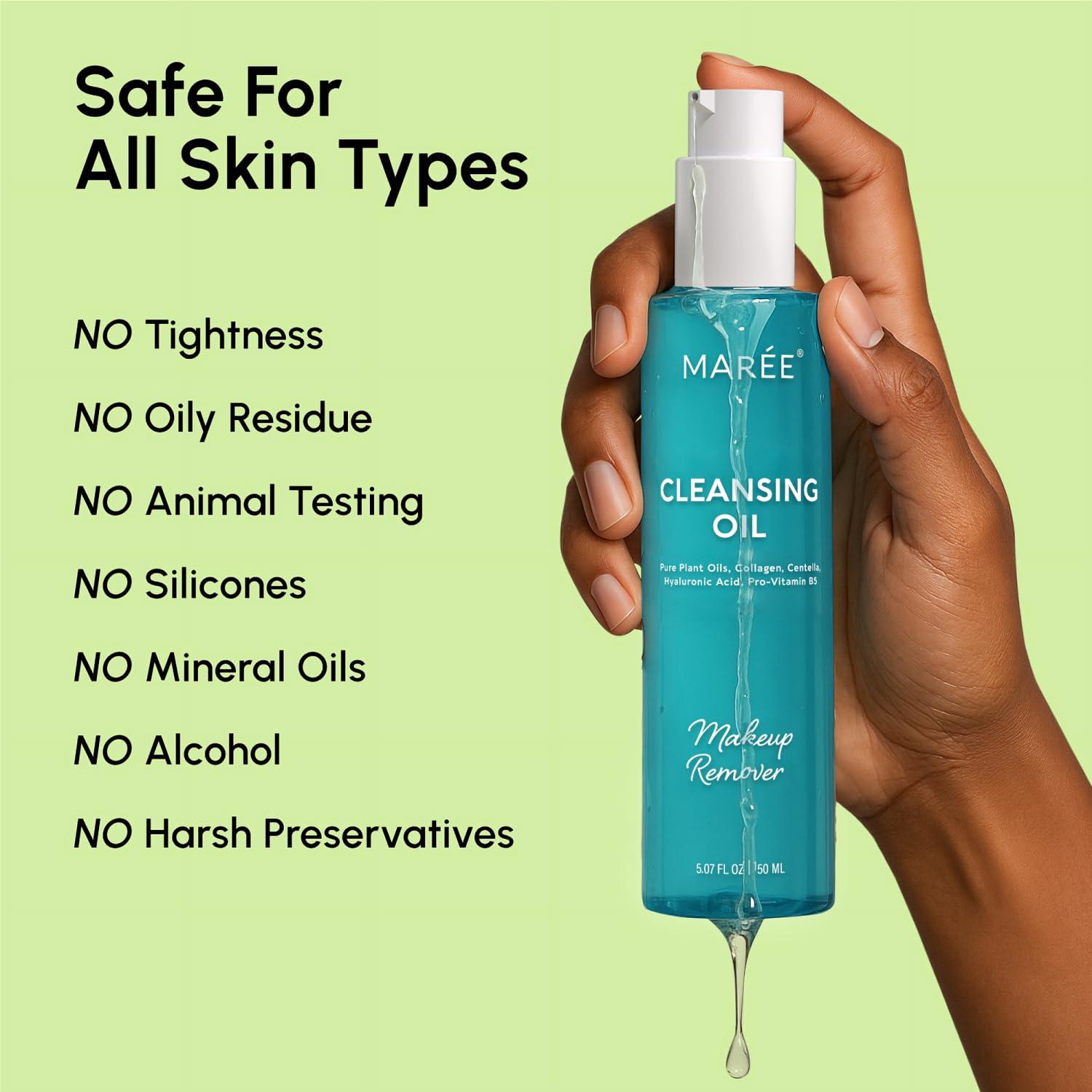 Aceite Limpiador Profundo MAREE 199g - Piel Sensible y No Comedogénico