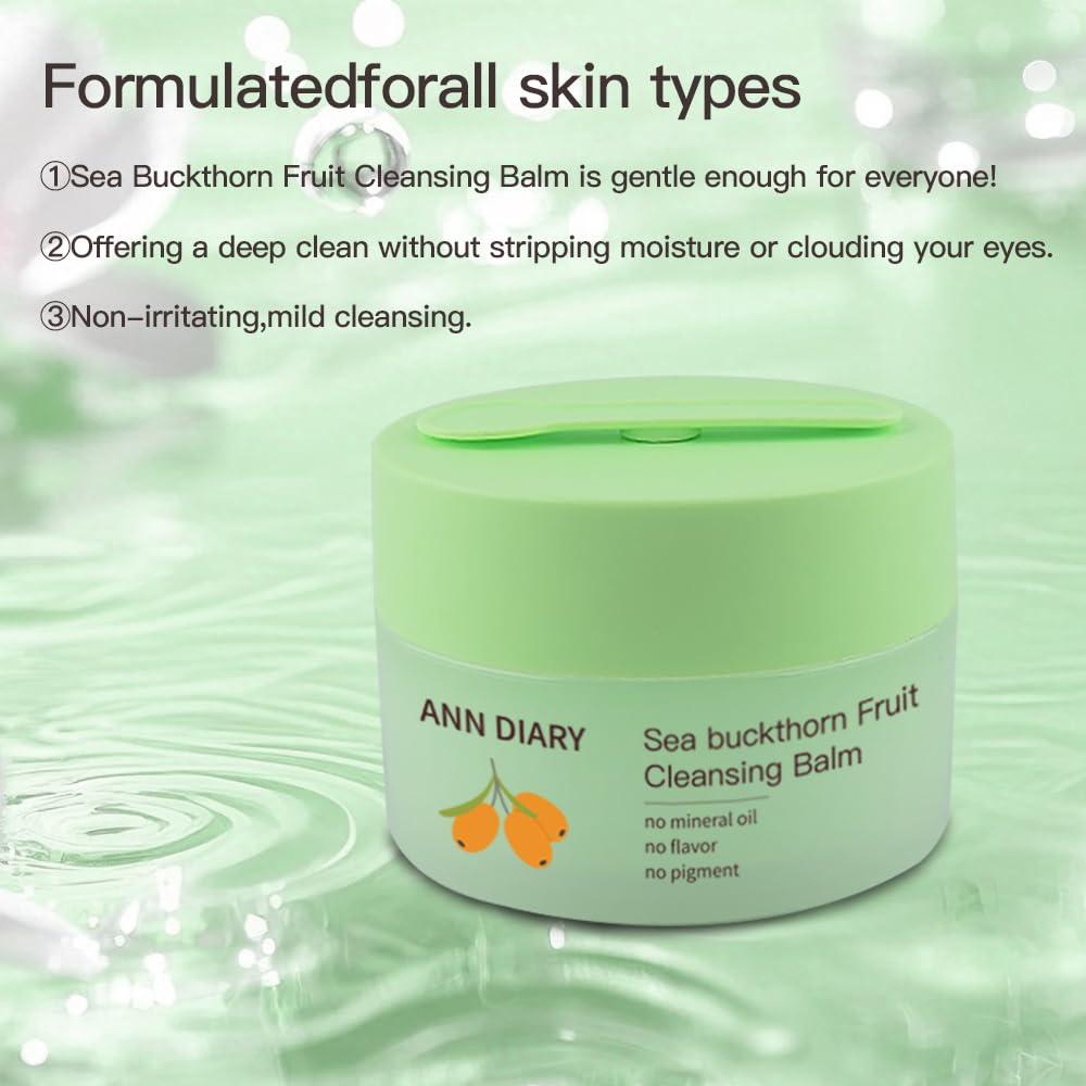 Bálsamo Limpiador Facial Ann Diary 100g - Espino Marino Hidratante