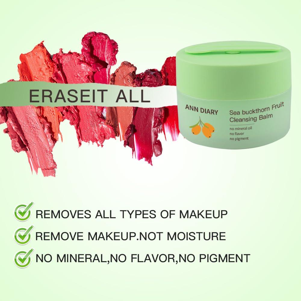 Bálsamo Limpiador Facial Ann Diary 100g - Espino Marino Hidratante