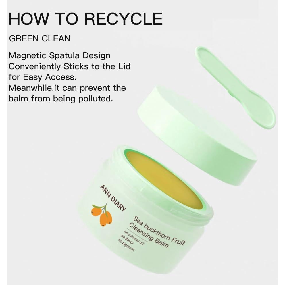 Bálsamo Limpiador Facial Ann Diary 100g - Espino Marino Hidratante