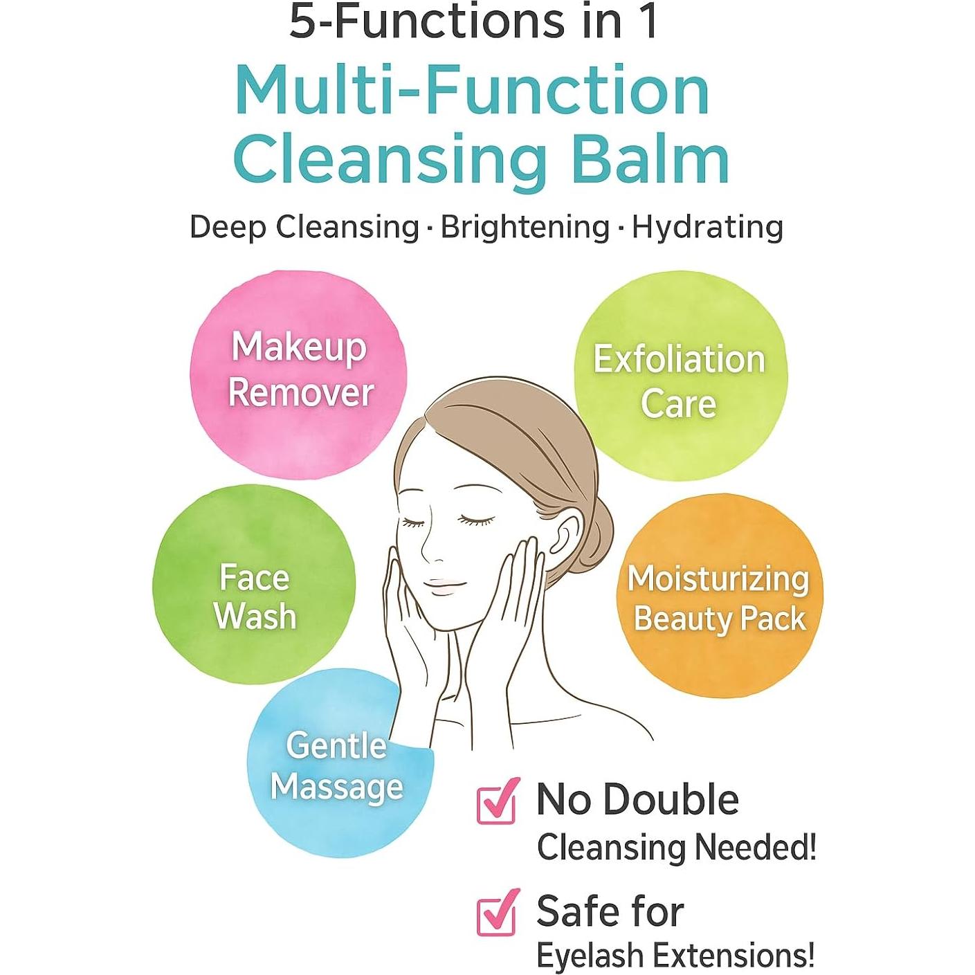 Bálsamo Limpiador Facial CLAYGE N 95g - Hidratante y Exfoliante