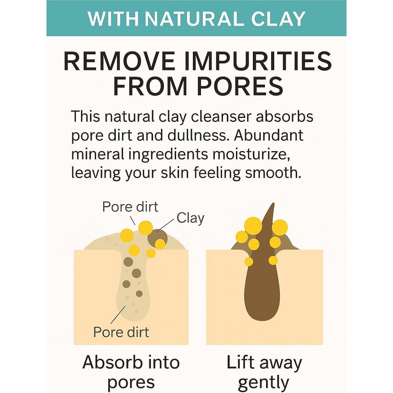 Bálsamo Limpiador Facial CLAYGE N 95g - Hidratante y Exfoliante