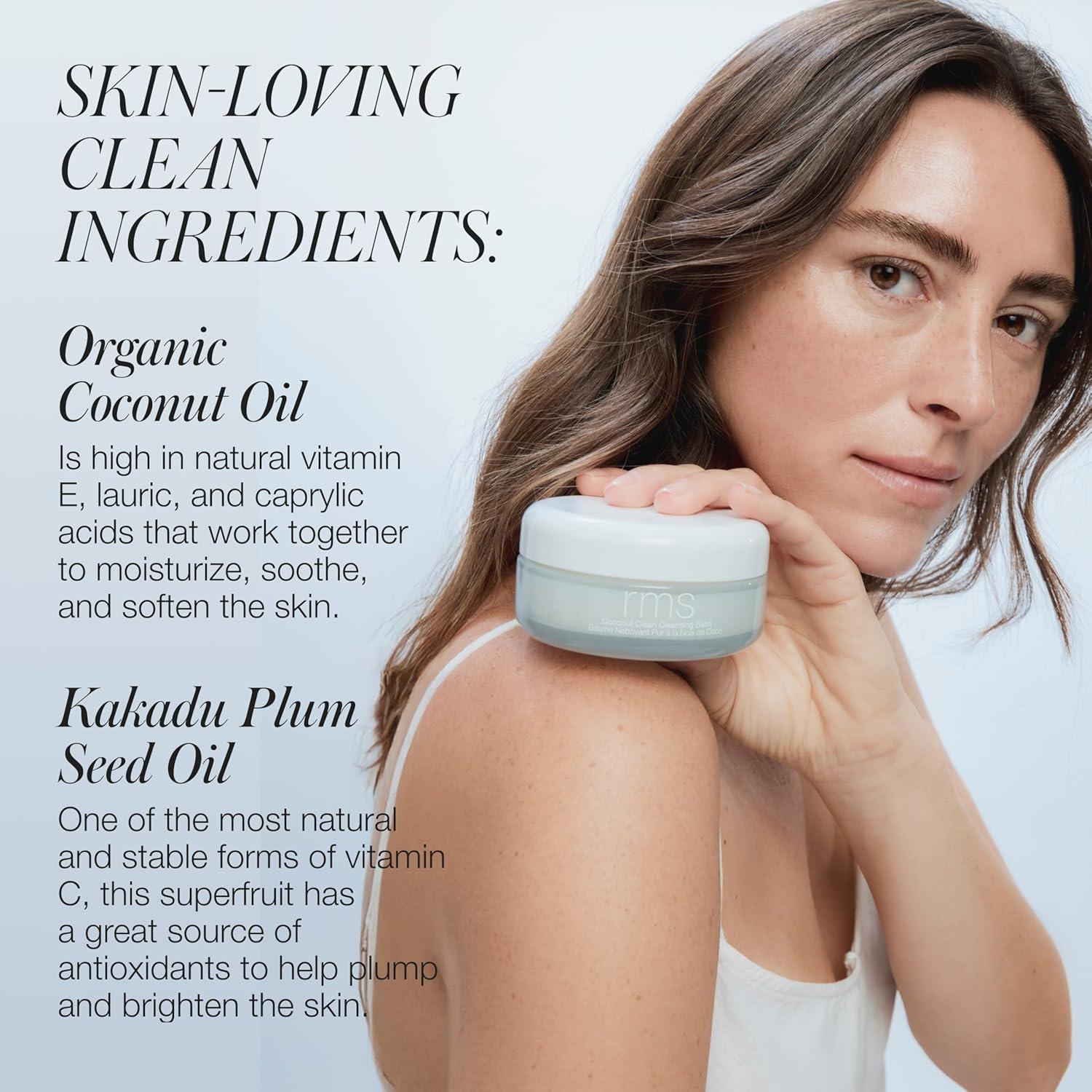 Bálsamo Limpiador de Coco RMS Beauty 96g - Hipoalergénico