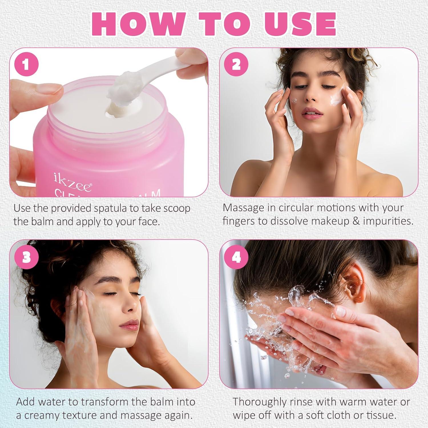 Bálsamo Limpiador Desmaquillante XIAMOFUZHOU 100g Cereza Hidratante