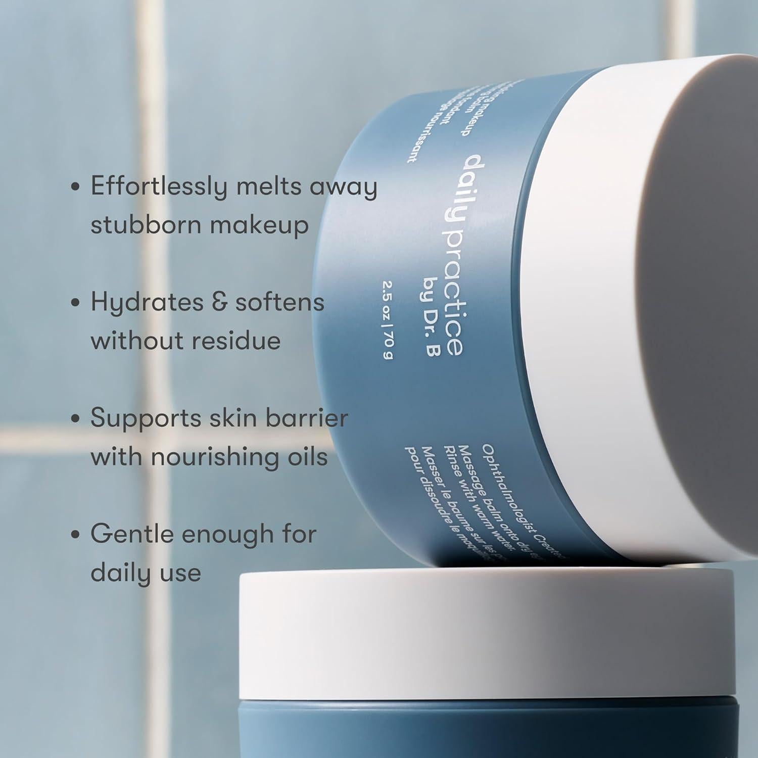 Bálsamo Limpiador Dr. B 85 g - Removedor de Maquillaje Hidratante