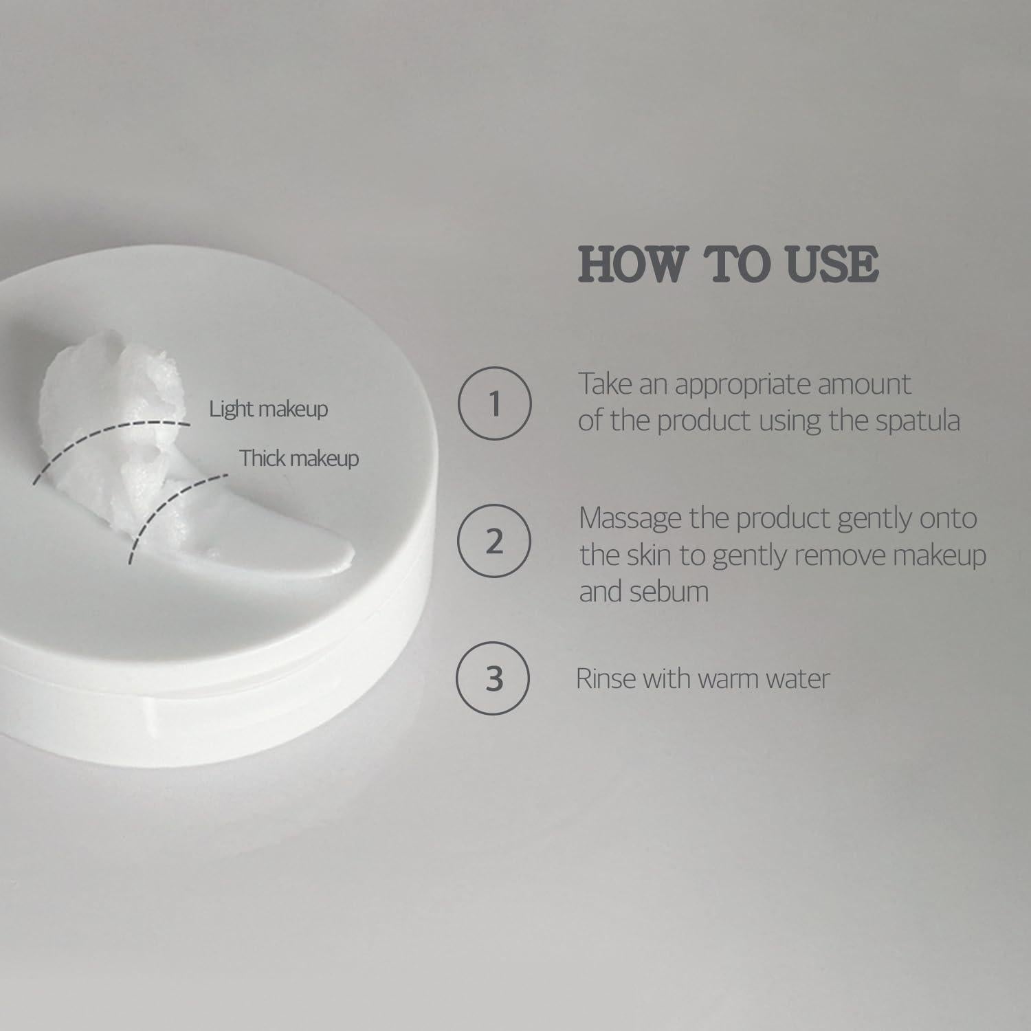 Bálsamo Limpiador Coreano Coreelle 90g - Desmaquillante Suave