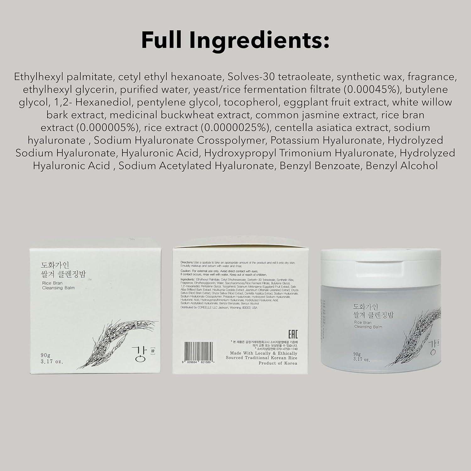 Bálsamo Limpiador Coreano Coreelle 90g - Desmaquillante Suave