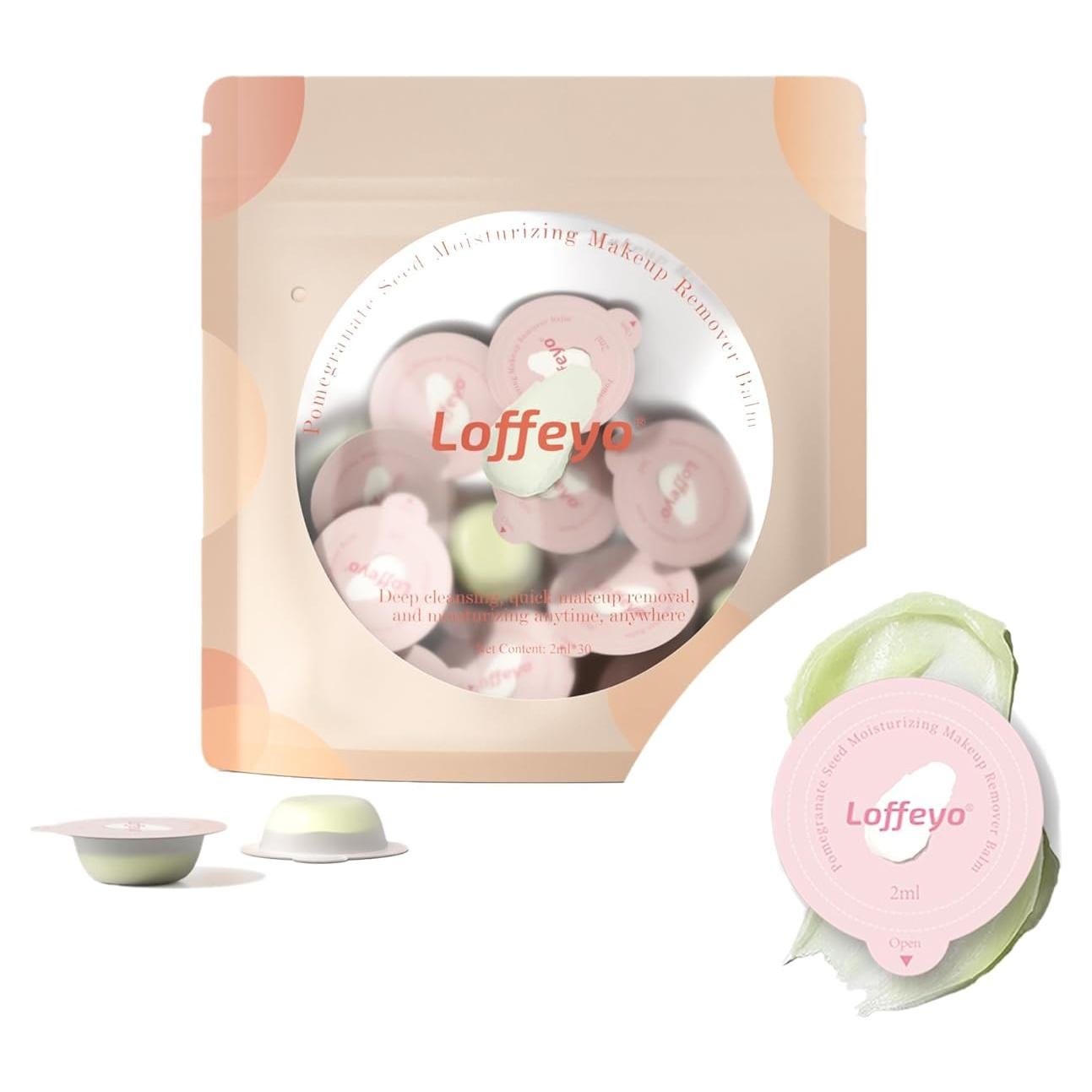 30 Cápsulas Balsamo Limpiador Viaje Granada Suave Hidratante