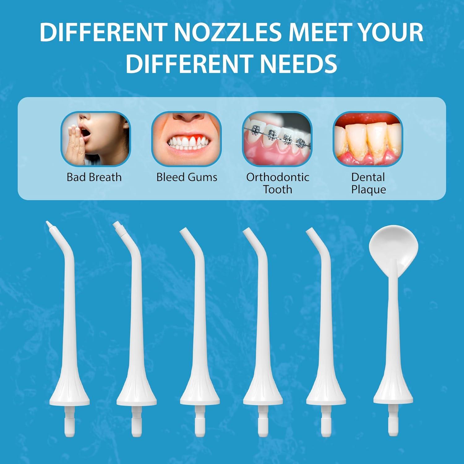 Irrigador Dental Inalámbrico BosiBozi BV-609 300ML IPX7