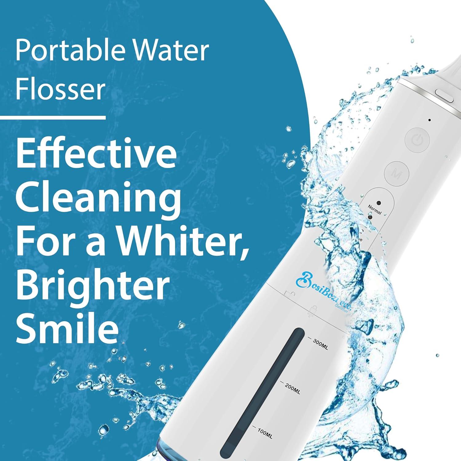 Irrigador Dental Inalámbrico BosiBozi BV-609 300ML IPX7