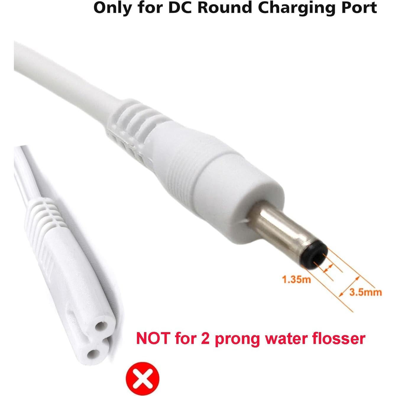 Cable de Carga USB PDEEY para Cepillos de Dientes Eléctricos