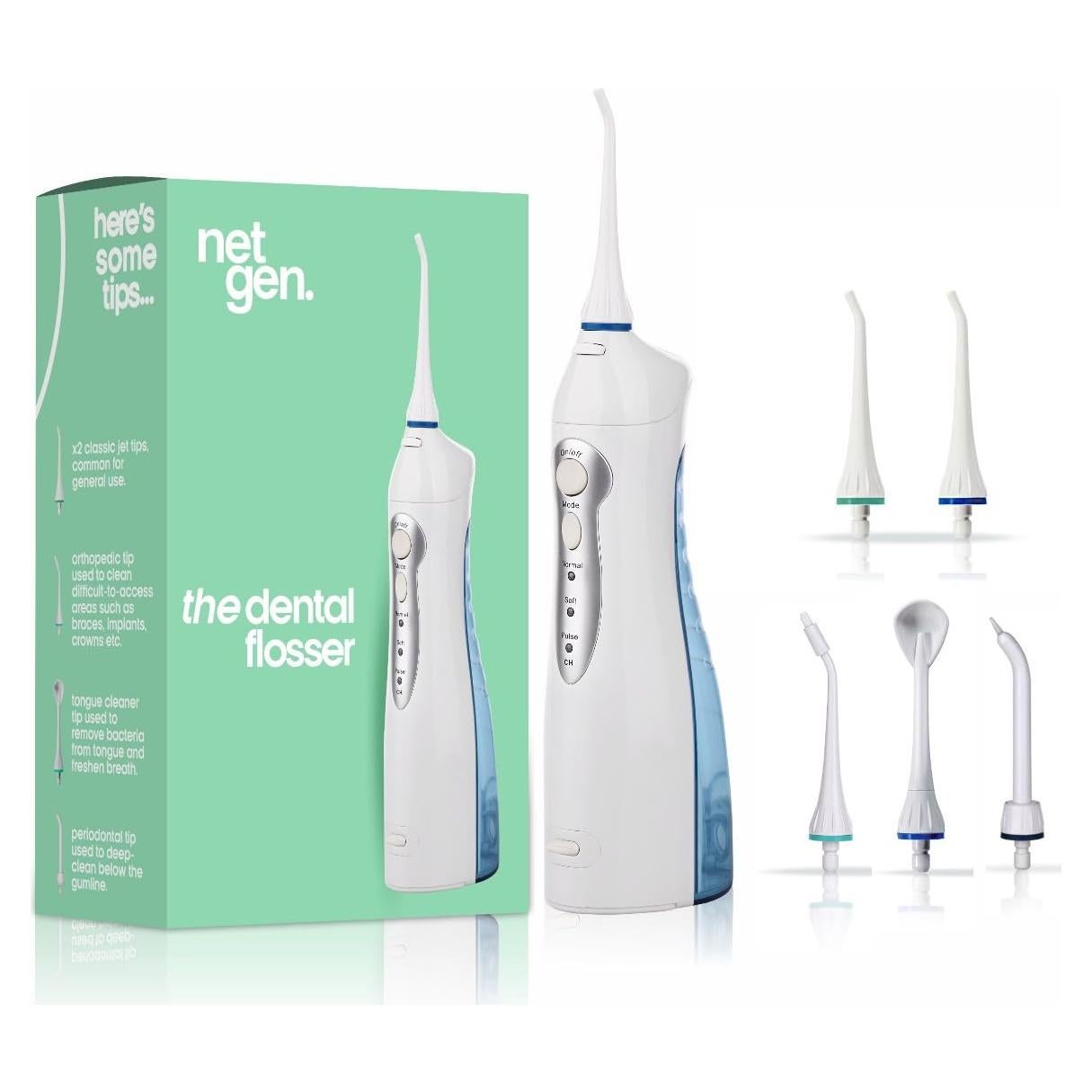 Irrigador Oral Inalámbrico NetGen FC159 con 3 Modos