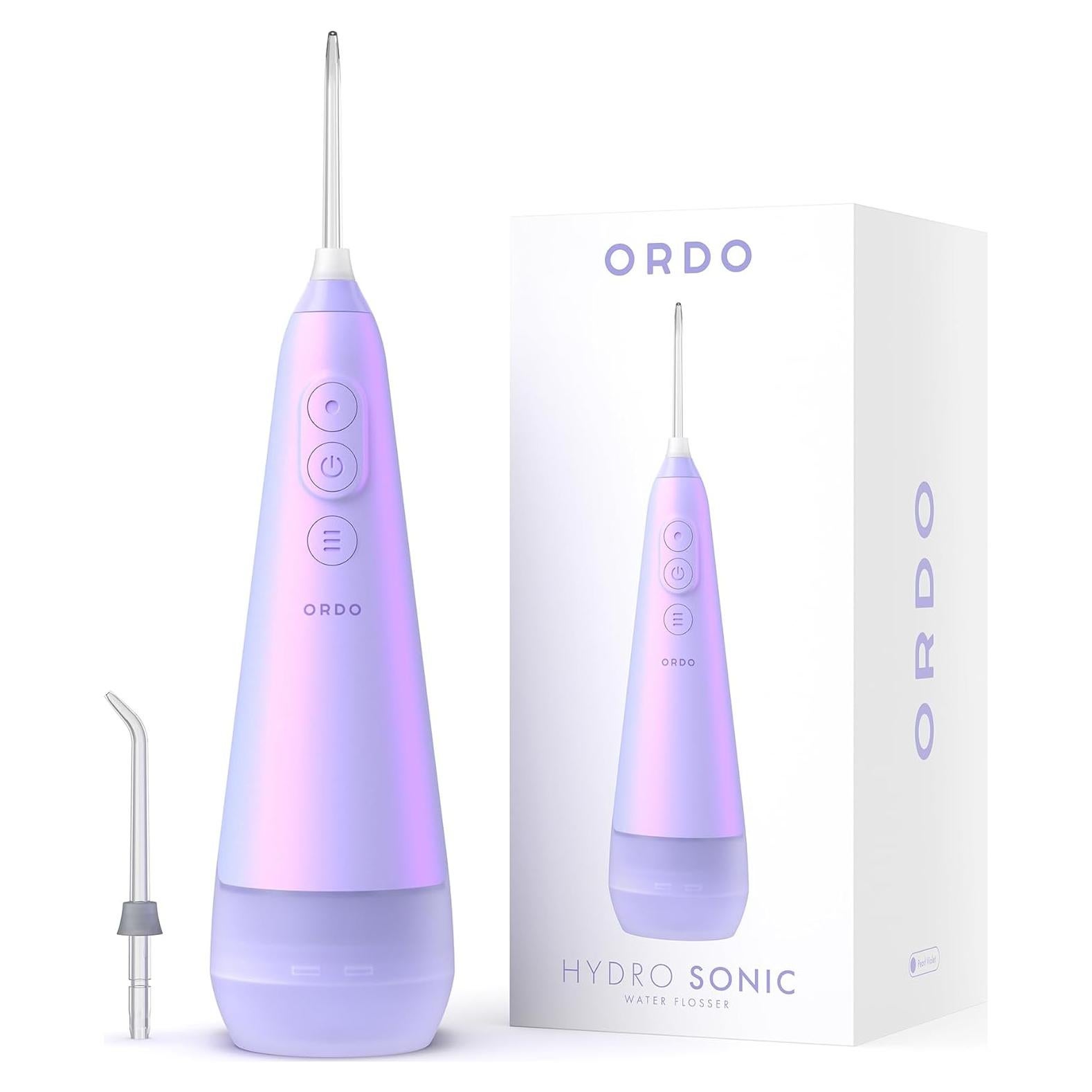 Hilo Dental de Agua Inalámbrico Ordo SP-WTRFLSS-PV 3 Modos