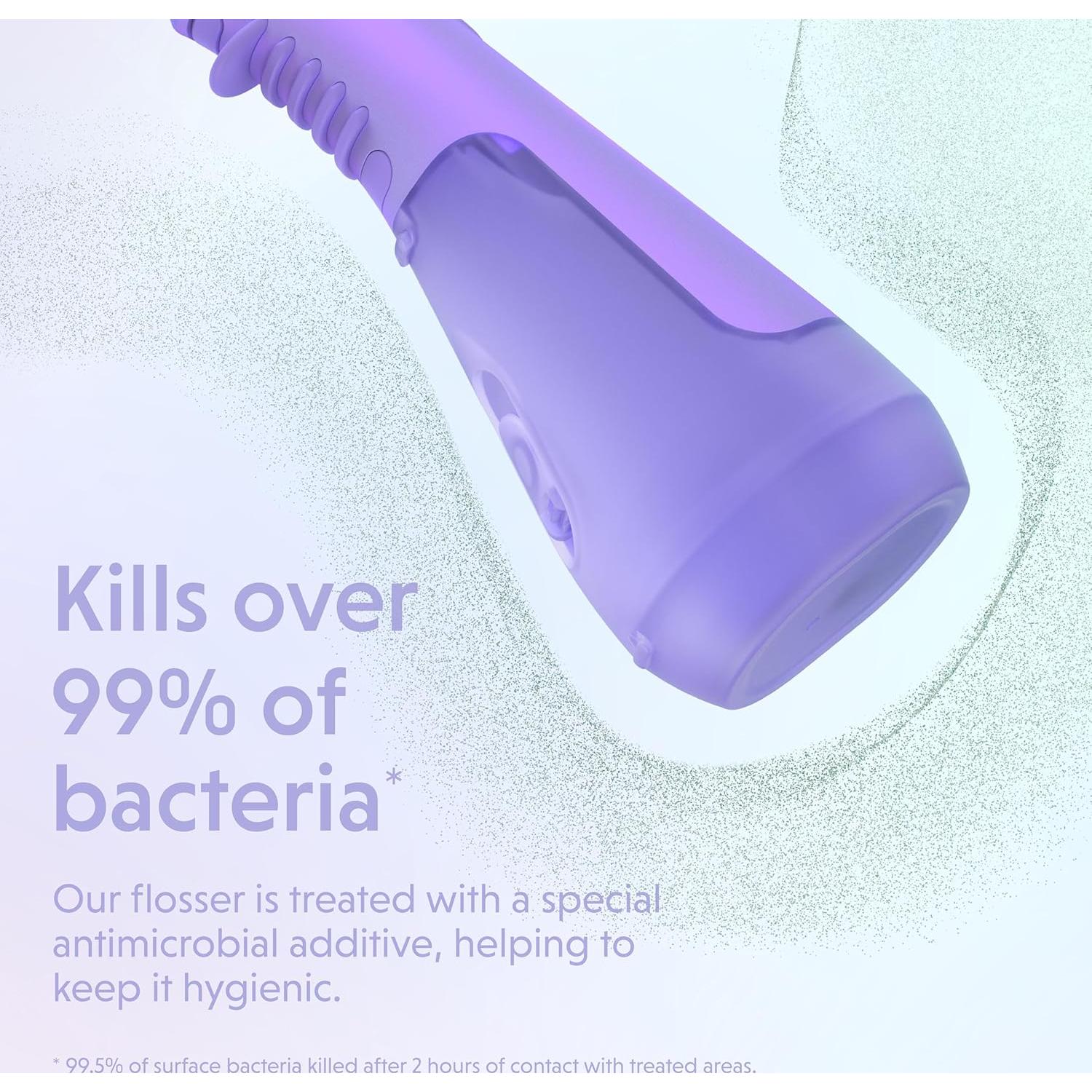 Hilo Dental de Agua Inalámbrico Ordo SP-WTRFLSS-PV 3 Modos