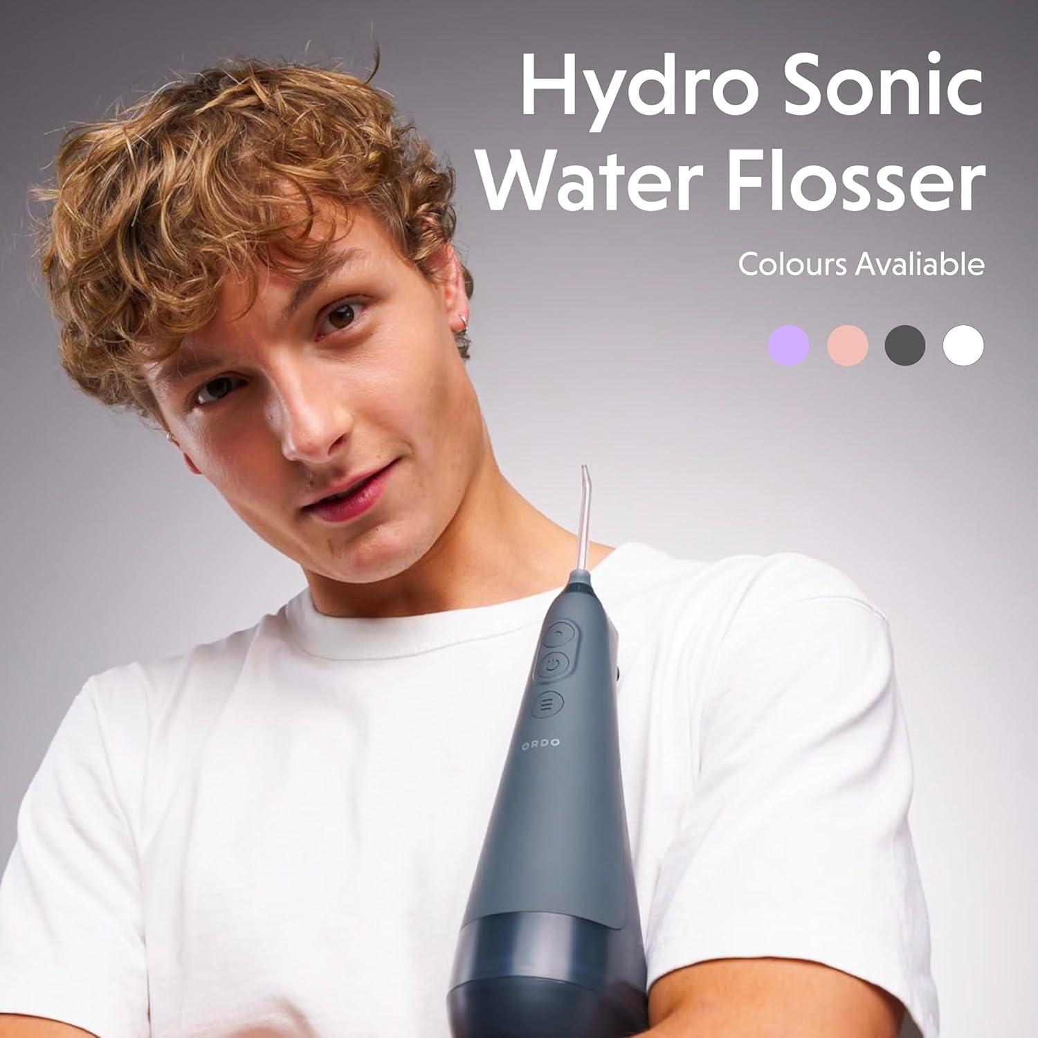 Hilo Dental de Agua Inalámbrico Ordo SP-WTRFLSS-PV 3 Modos