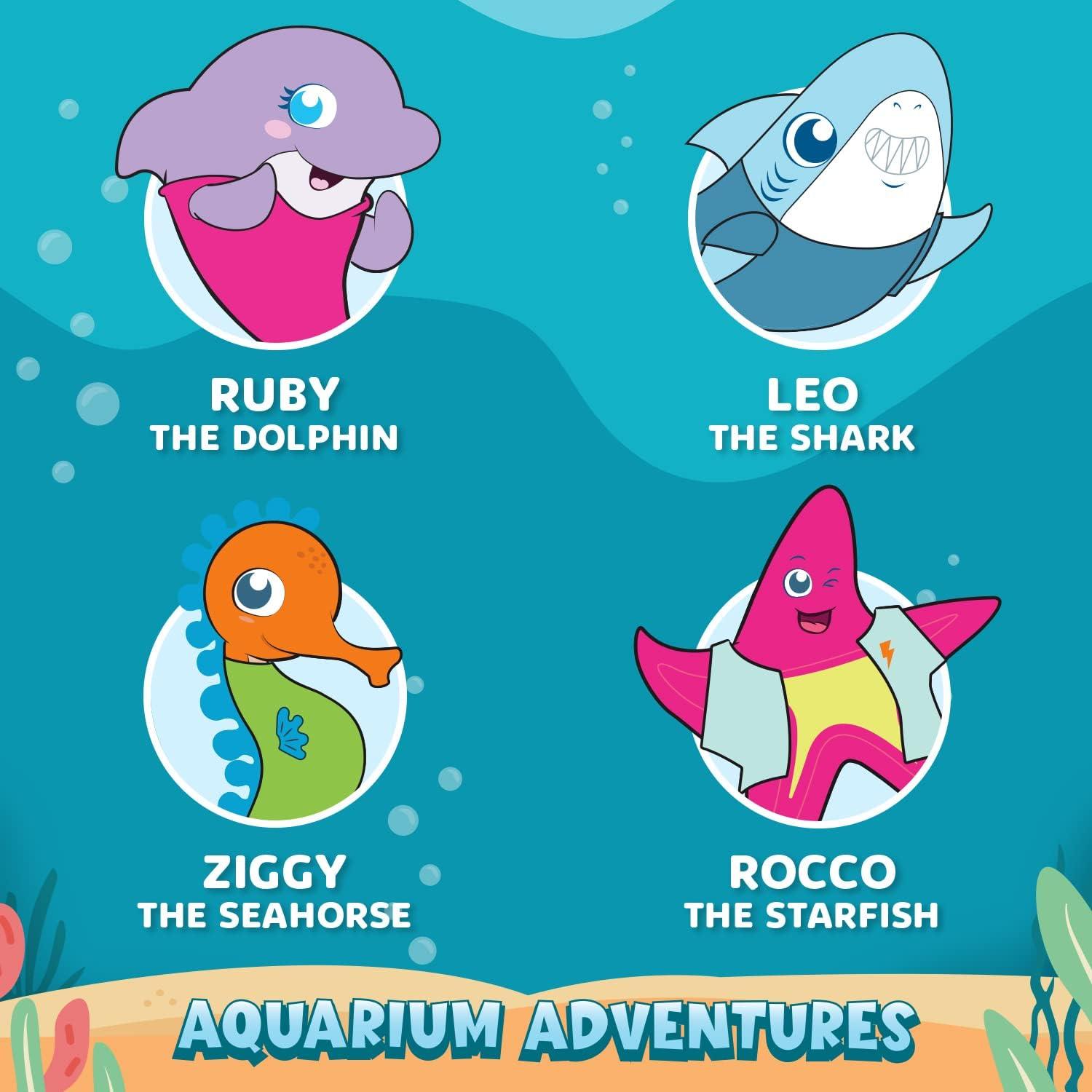 Irrigador Dental Infantil AquaSonic Azul 4 Modos 6+ Años