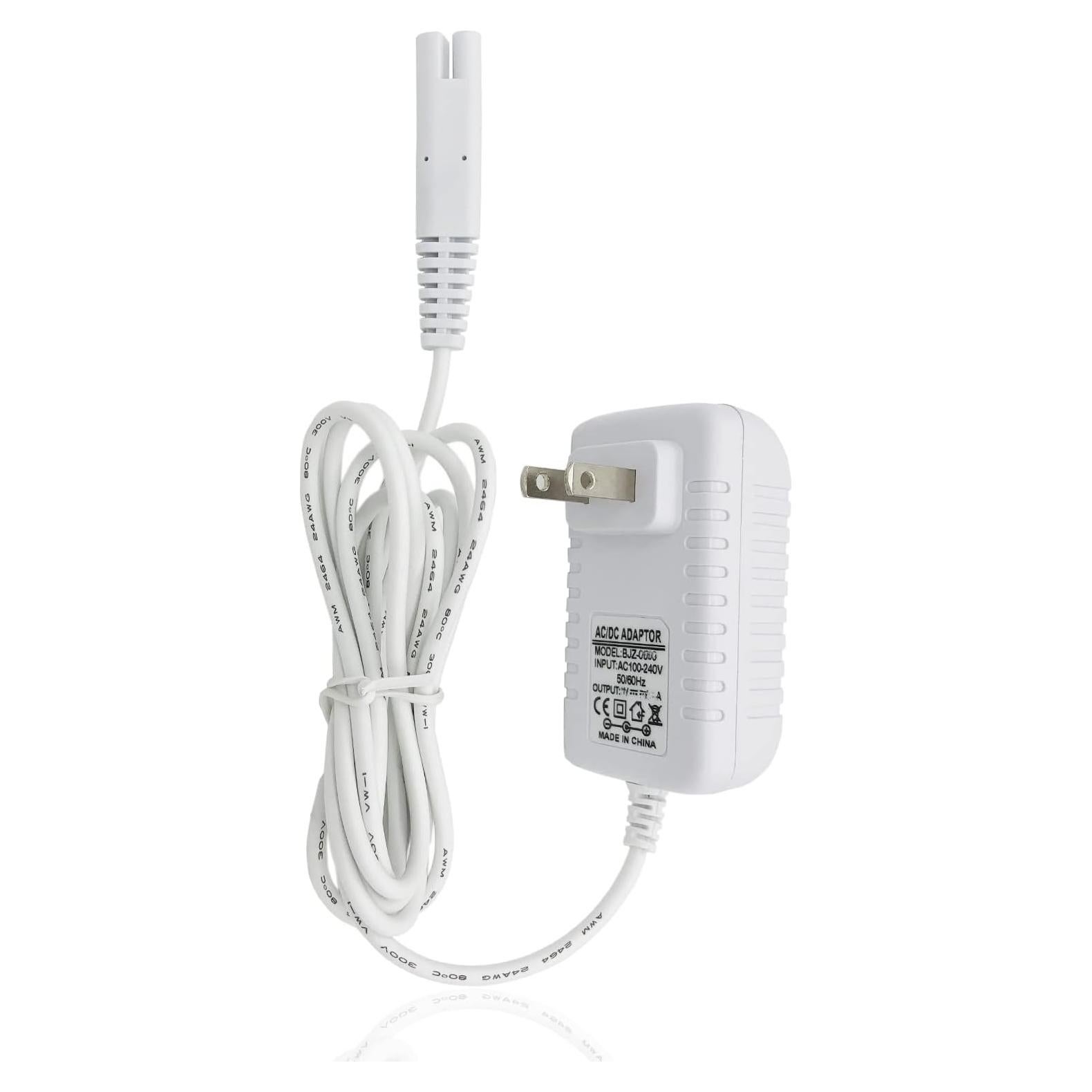 Cargador Adaptador Waterpik WP360 WP450 WP462 Blanco 5 Pies