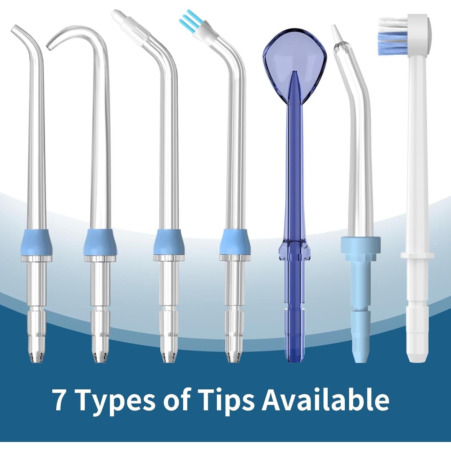 Puntas de Repuesto Waterpik 6 Clásicas para Irrigador Dental