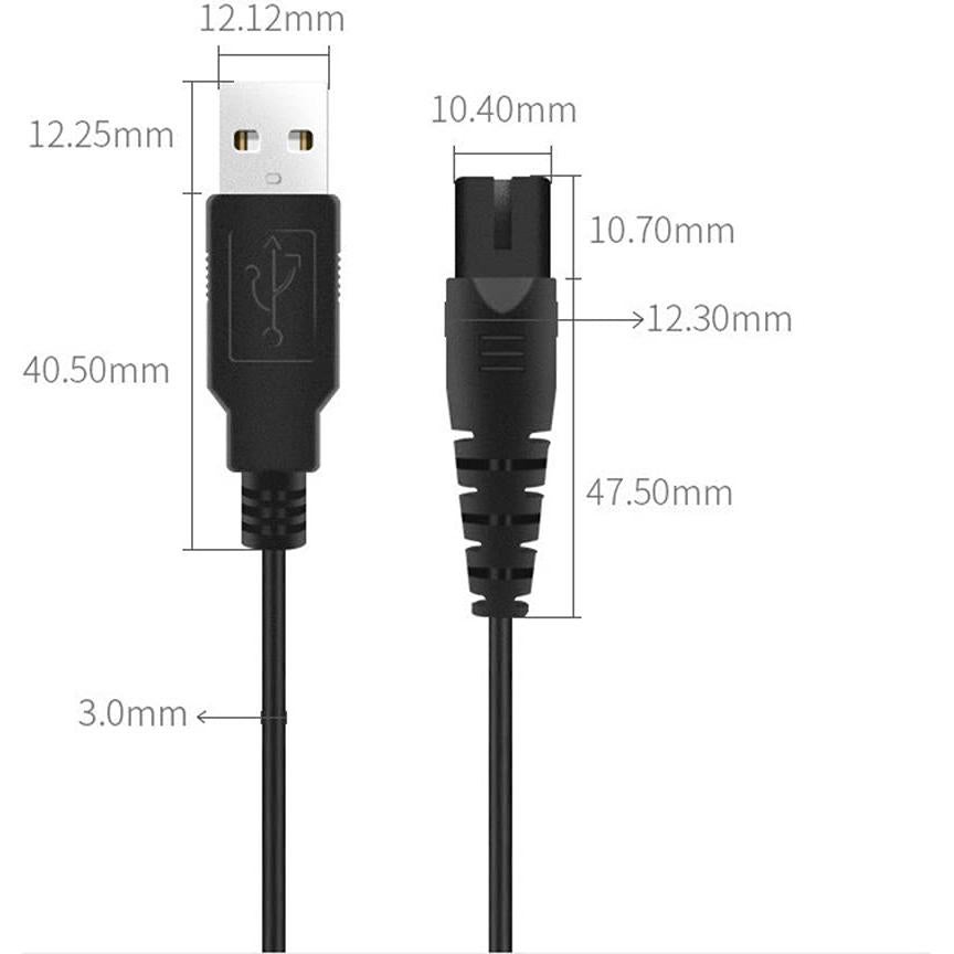 Cable de Carga USB y Adaptador para Irrigador Bucal Taobai
