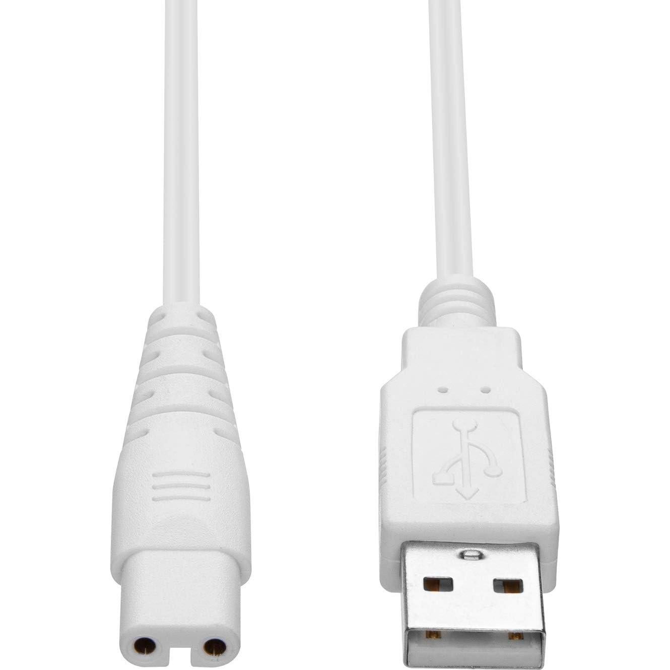 Cable de Cargador USB para Irrigador Oral SMAYS 2-Pack
