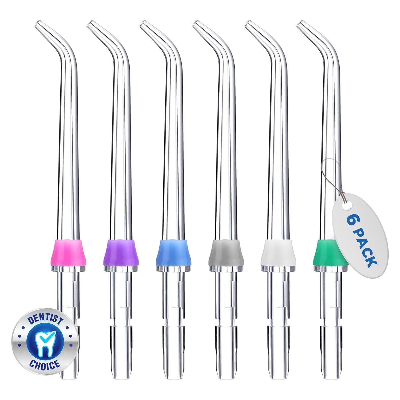 Cabezales de Reemplazo Waterpik - 6 Puntas de Chorro Clásico