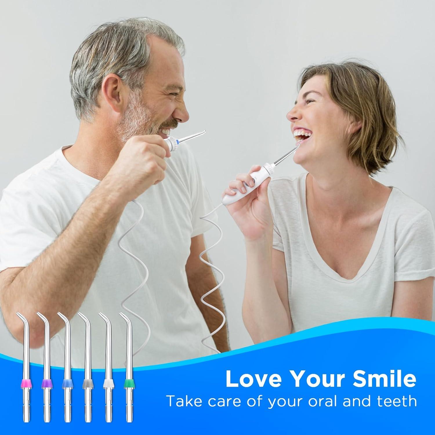 Cabezales de Reemplazo Waterpik - 6 Puntas de Chorro Clásico