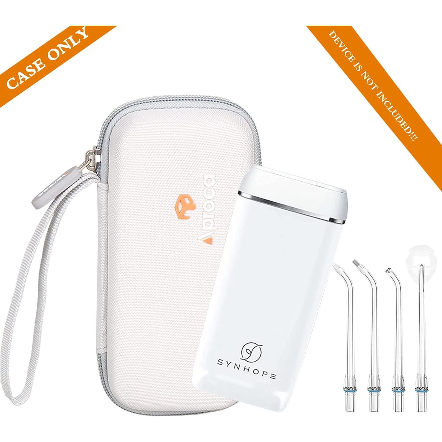 Funda Dura Aproca para Irrigador Dental SYNHOPE Mini - Gris