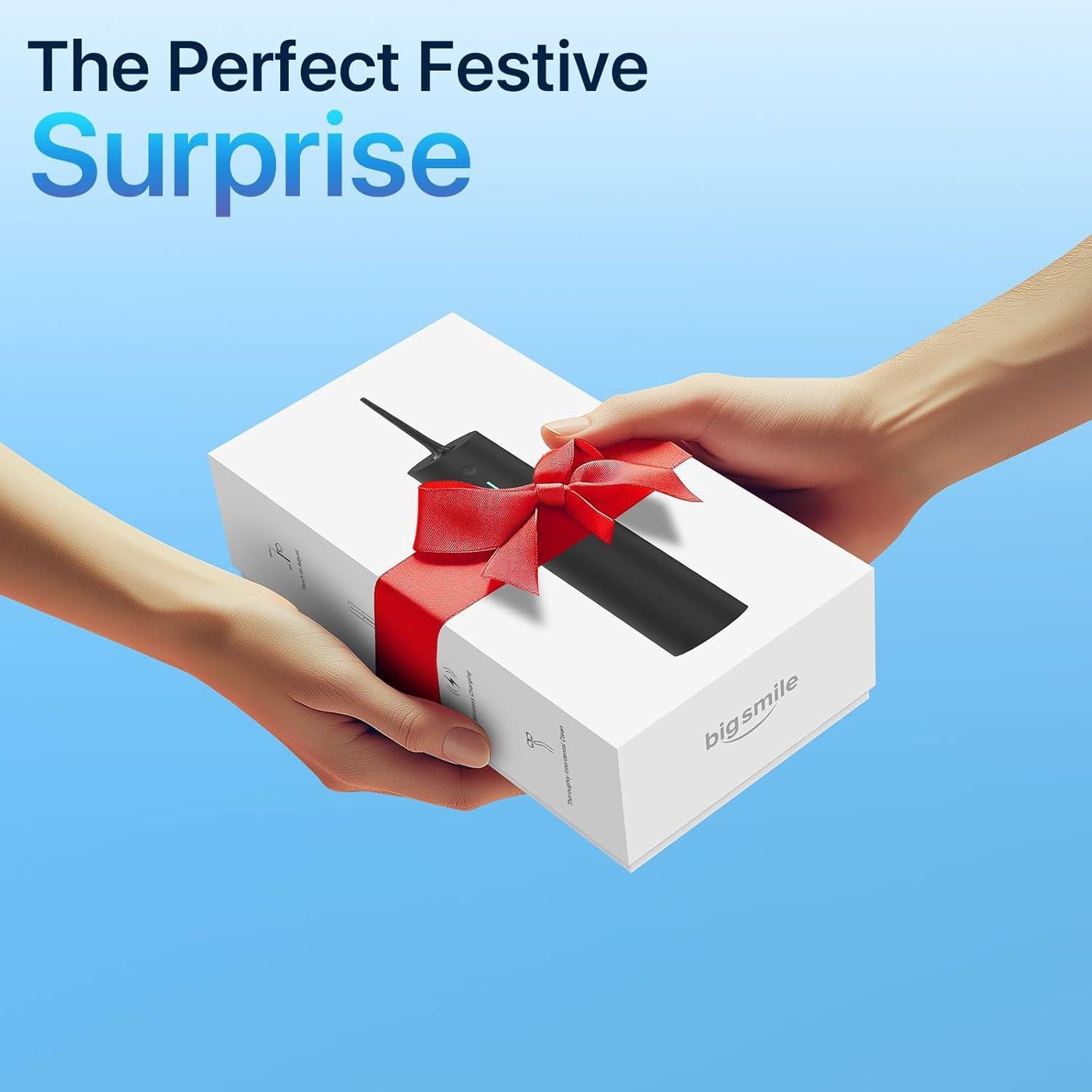 Irrigador Dental Portátil Bigsmile Negro 200ml IPX7 Sin Cable