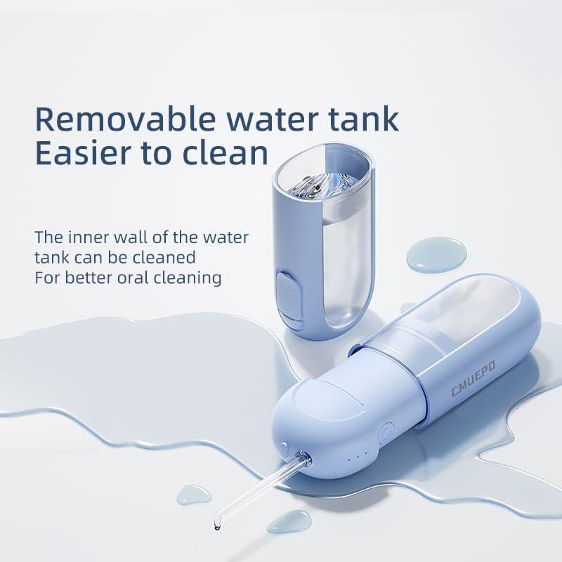 Irrigador Oral Portátil Cmuepo 1200 Pulsos 3 Modos IPX7