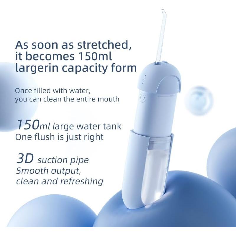 Irrigador Oral Portátil Cmuepo 1200 Pulsos 3 Modos IPX7