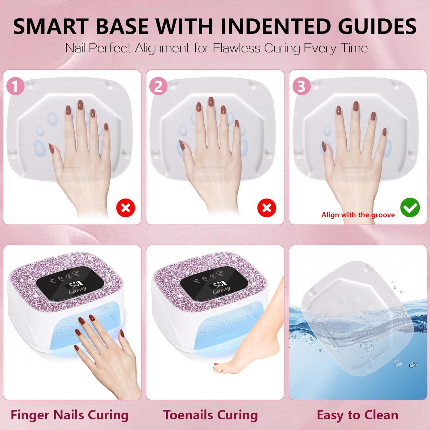 Lámpara de Uñas UV/LED Recargable SUN S20 Blanca con Sensor