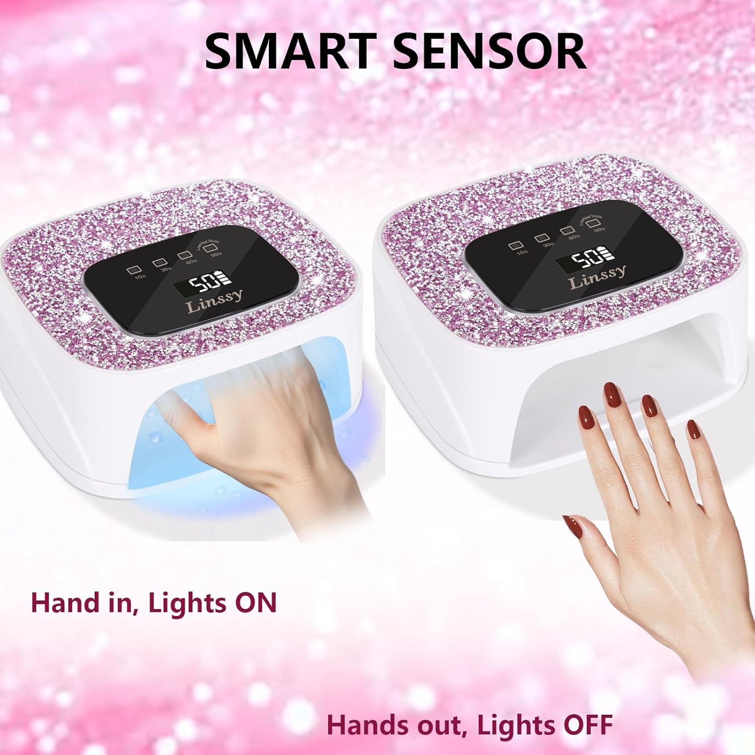 Lámpara de Uñas UV/LED Recargable SUN S20 Blanca con Sensor