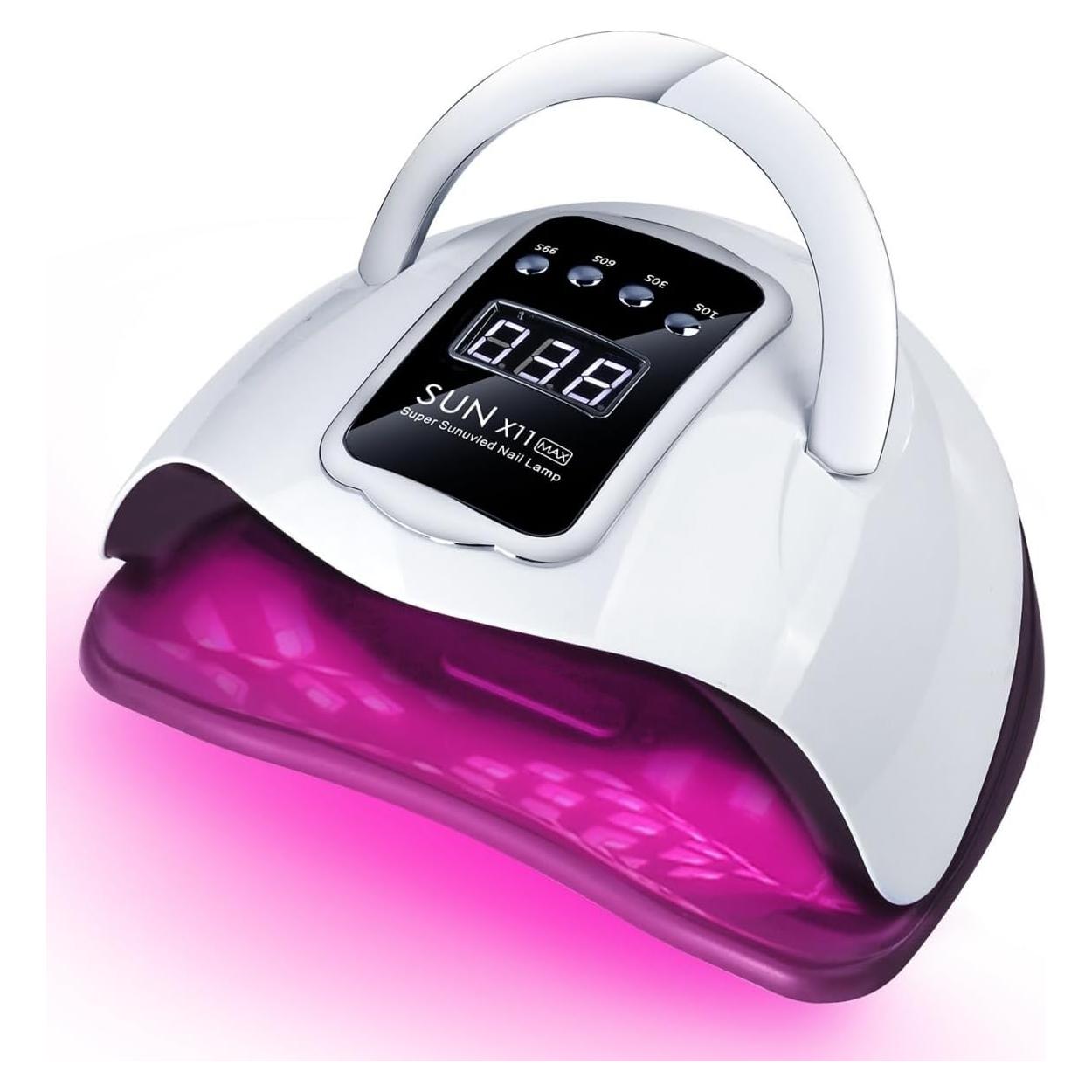 Secador de Uñas UV LED 280W BEENLE con 66 Perlas y Sensor