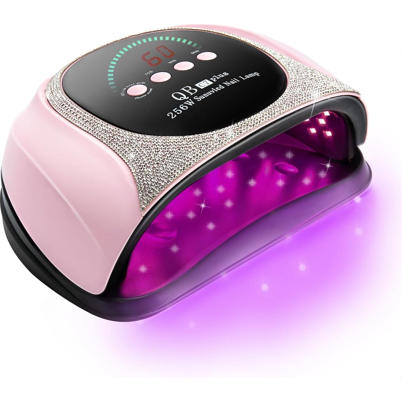 Secador de Uñas LED UV iBigLY 256W con Temporizador y Sensor