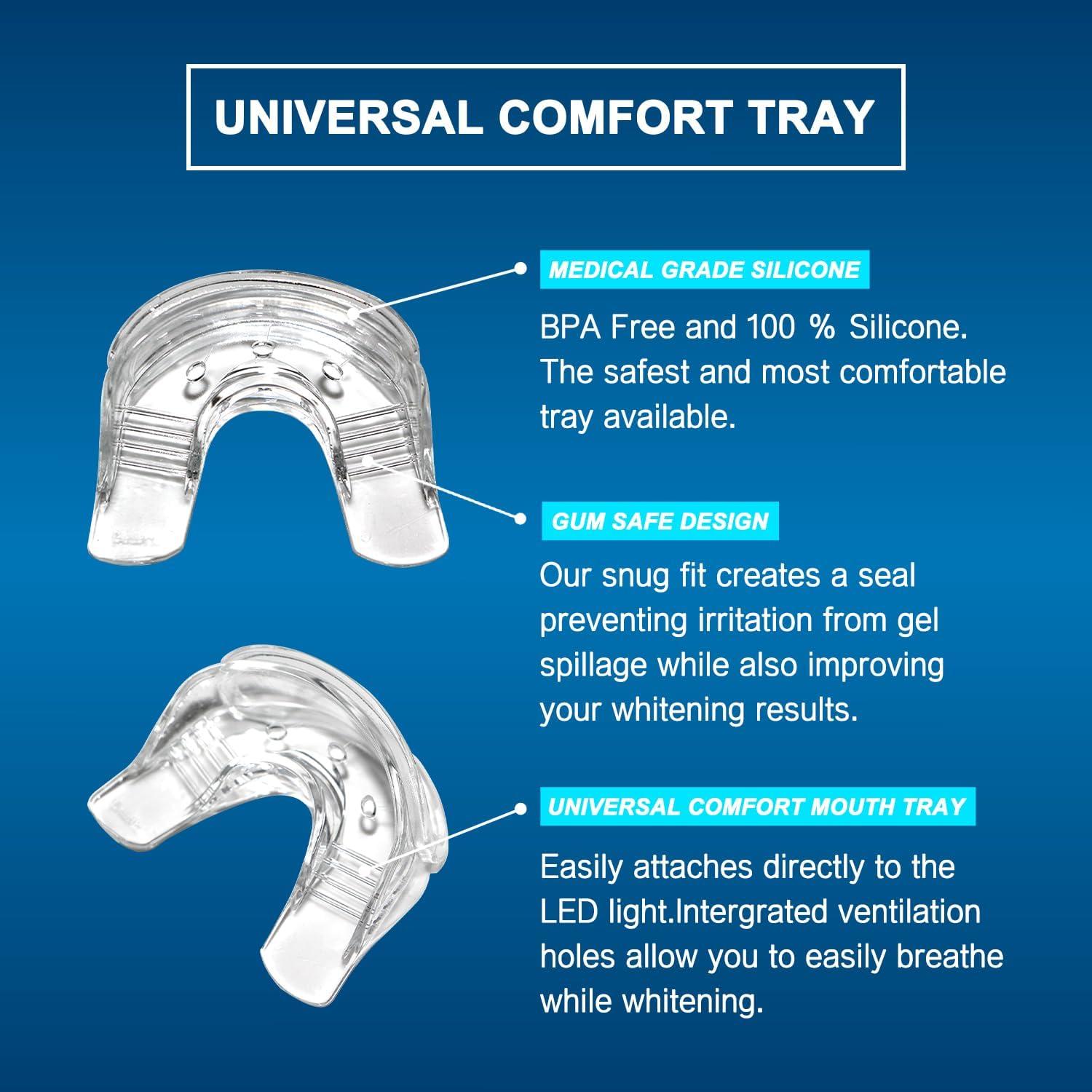 Luz Blanqueadora de Dientes MySmile con Bandeja y Temporizador